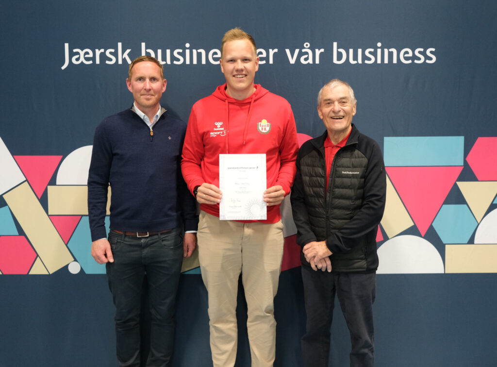 Kåsen IL mottar 100.000 ,- kr fra Jæren sparebankstiftelsen Klepp!