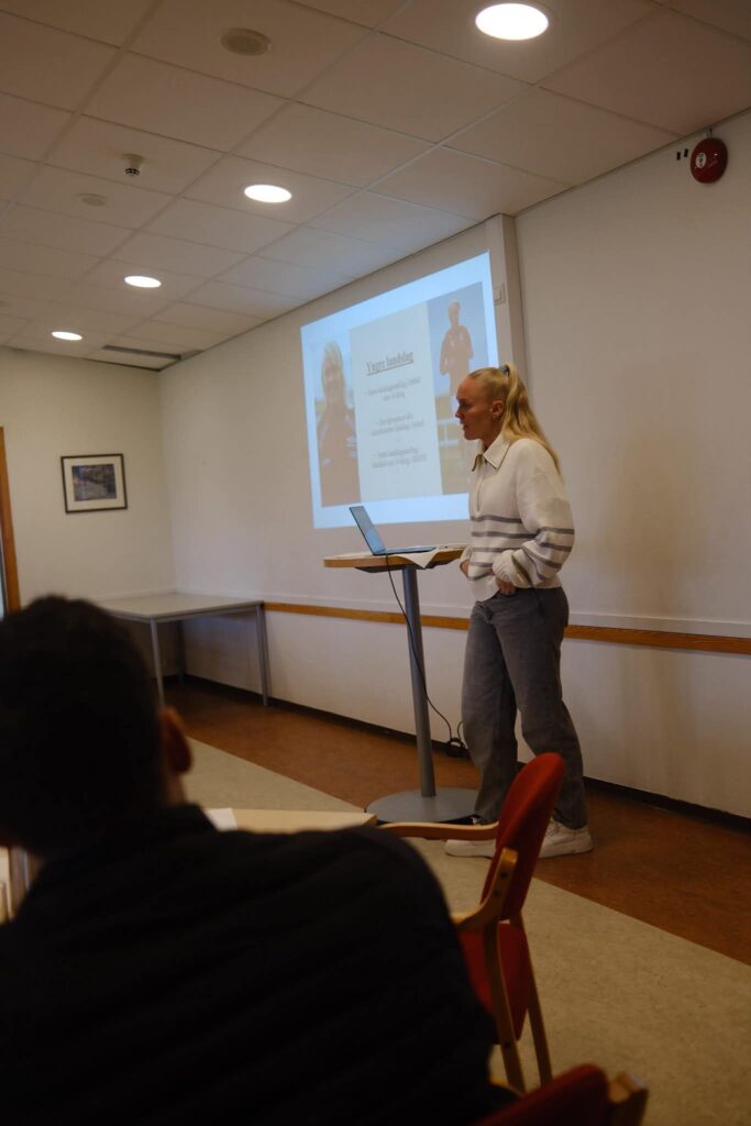 Sponsortreff med Maria Thorirsdottir